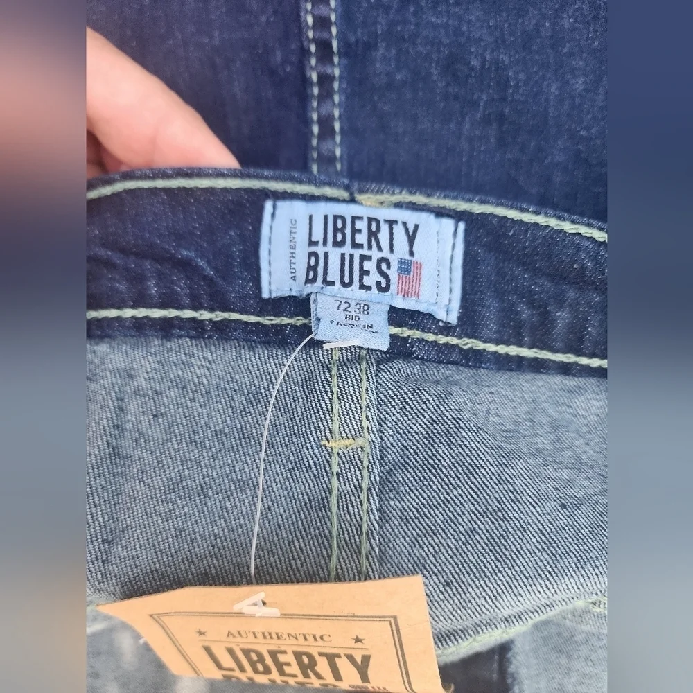 BIG & TALL Dark Blue Denim Jeans NWT